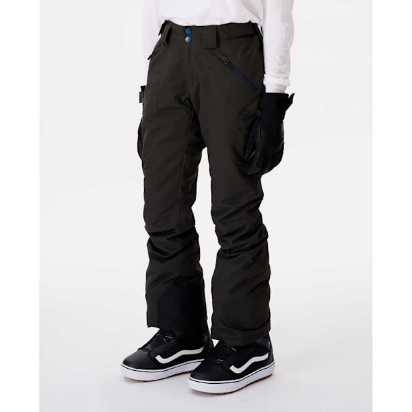 Rip Curl Jeans Med Hög Midja Rider Svart S Kvinna