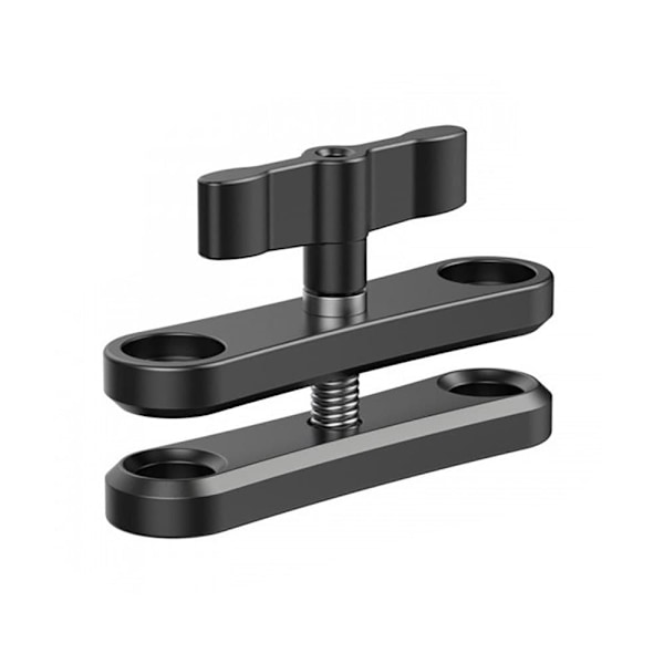 X-adventurer Alumiini Ball Joint Long Clamp Musta