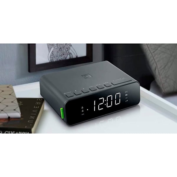 Muse M-175 Wi Växarklocka Svart