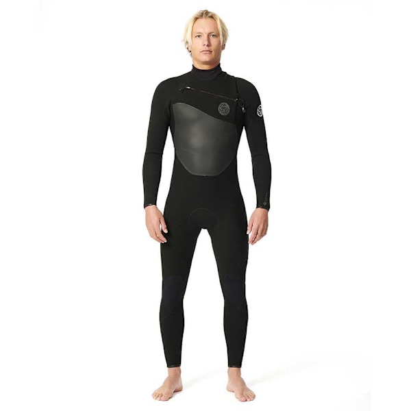 Rip Curl Langærmet Neoprendragt Med Brystlynlås Flashbomb 5/3 Mm Sort MS