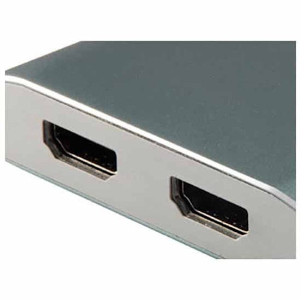 Equip Usb-c Til Hdmi-adapter 133464 2xhdmi Søvfarvet