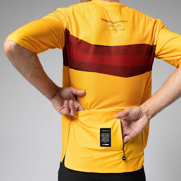 Gobik Kortærmet T-shirt Volt Gul S Mand