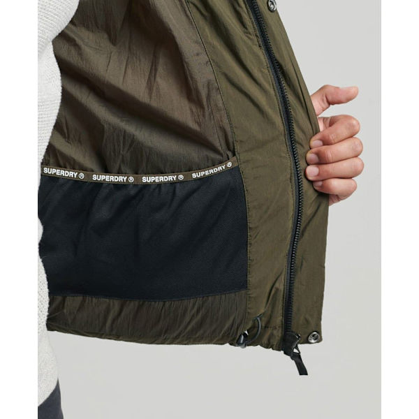 Superdry Jacka Code Xpd Sports Puffer Grönt S Man
