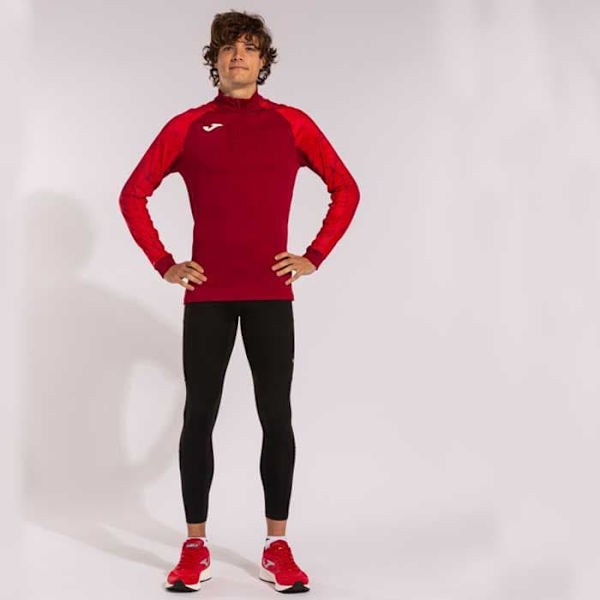 Joma Puoliksi Vetoketjullinen Pusero Elite Ix Punainen 2XL Mies