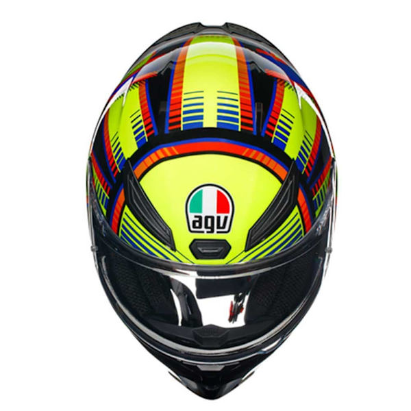Agv Fullt Ansikte Hjälm K1 S E2206 Flerfärgad M