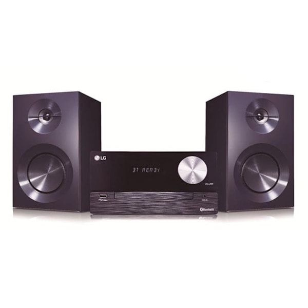Lg Mikro Kæde Cm2460 Bluetooth Sort Sort