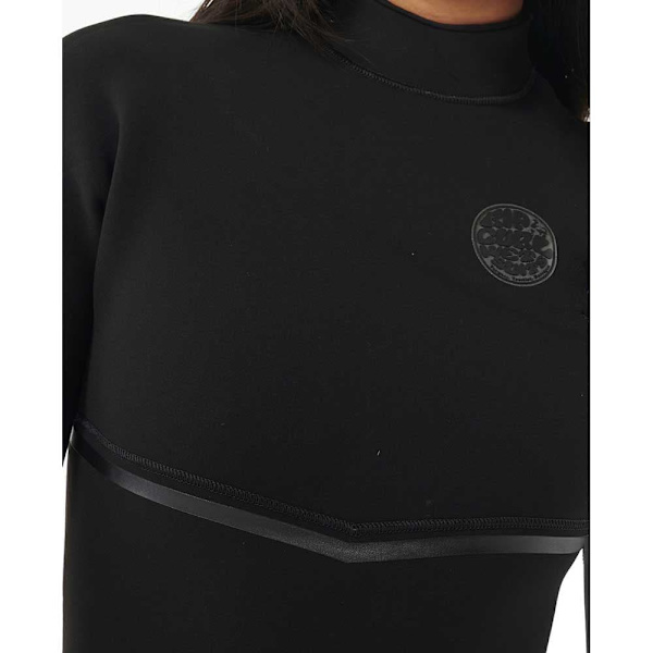 Rip Curl Langærmet Neoprendragt Med Lynlås Bagpå Ebomb 3/2 Mm Gb Sort 6