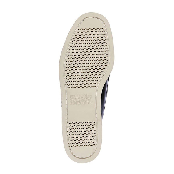 Sebago Bådsko Docksides Portland Leather Blå EU 42 Mand