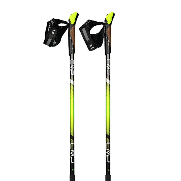 Cmp Maniva Stavgangsstave 3b35997 Gul,Sort 75-125 cm