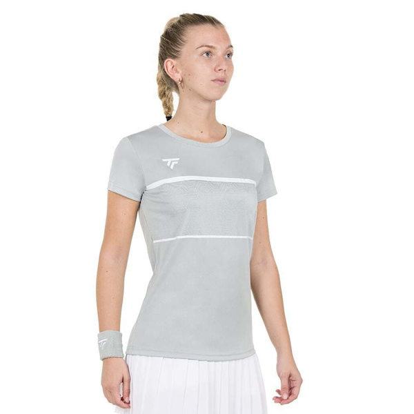 Tecnifibre Kortærmet T-shirt Team Tech Grå XS Kvinde