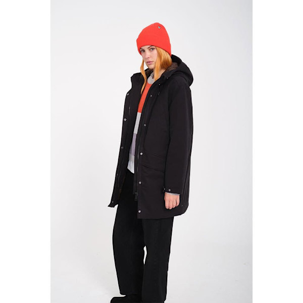 Volcom Somestone 10k Parka Svart S Kvinna