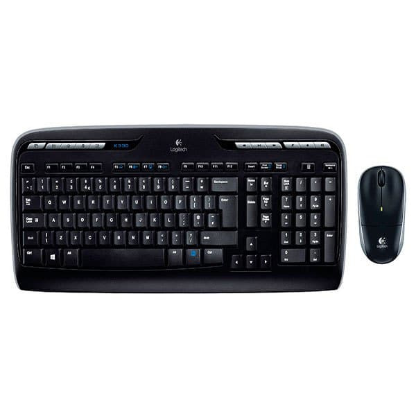 Logitech Langaton Näppäimistö Ja Hiiri Mk330 Musta US QWERTY musta