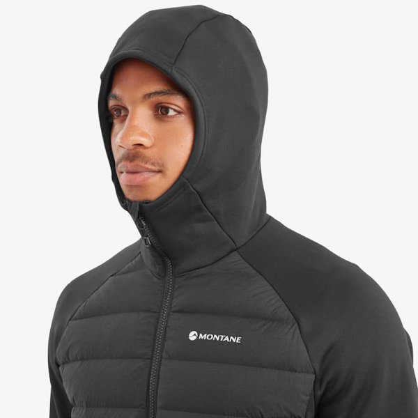 Montane Composite Untuvatakki Musta L Mies