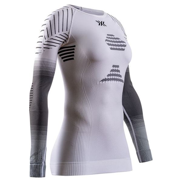 X-bionic Invent Fx Langærmet Baselayer Grå XL Kvinde