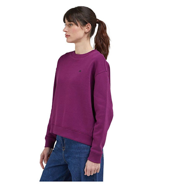 Lee Sweatshirt Crew Sws Lilla XS Kvinde