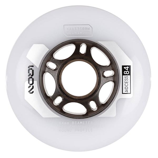 Iqon Skridskor Hjul Access 84 85a 4 Enheter Guld 84 mm