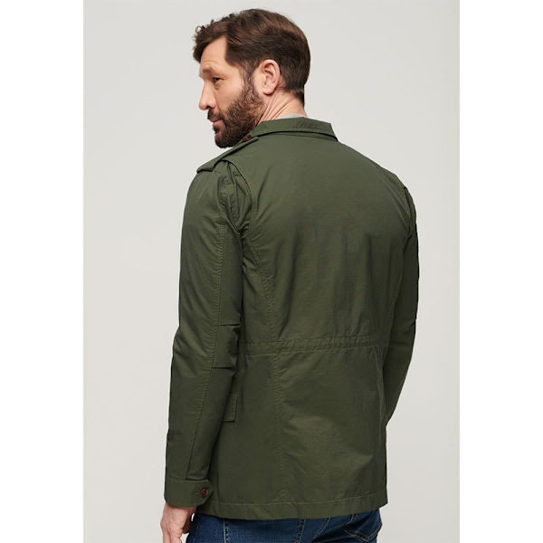 Superdry Merchant Technical Field Jakke Grøn XL Mand