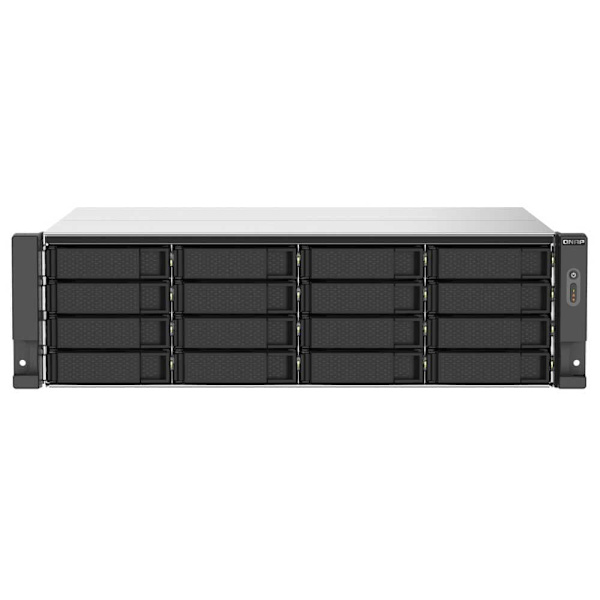 Qnap Nas Ts-1673au-rp-16g 16 Bugt Sort