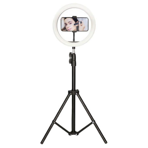 Ksix Light Ring 10´´ 1.6 M Musta