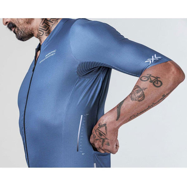 X-bionic Kortärmad Tröja Corefusion Aero Blå XL Man