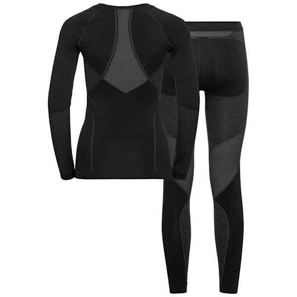 Odlo Sæt Performance Evolution Warm Sort XS Kvinde
