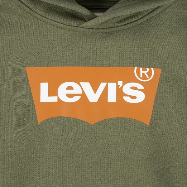 Levi´s ® Kids Teen Hoodie Batwing Screenprint Grönt 14 Years