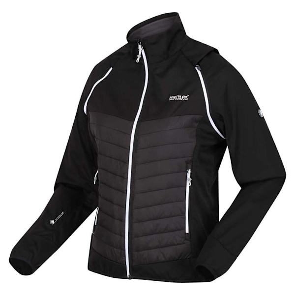 Regatta Jakke Steren Hybrid Sort 12 Kvinde