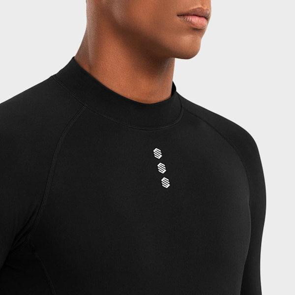 Siroko Bled Langærmet Baselayer Sort 2XL-3XL Mand