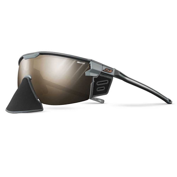 Julbo Fotokrom Polariserede Solbriller Ultimate Cover Sort Reactiv Perforomance 2-4/CAT2-4