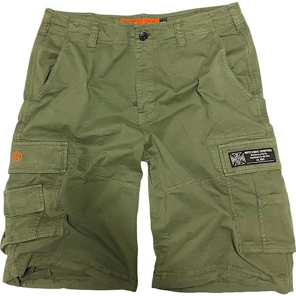 West Coast Choppers Shorts Cfl Cargo Grönt M Man