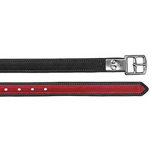 Bates Läder Spännen Stigbyglar Läder Luxe Röd,Svart 137 cm