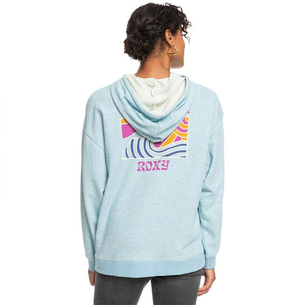 Roxy Sweatshirt Lights Out C Blå M Kvinde