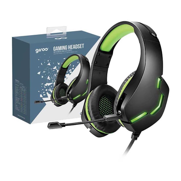 Giros Hörlurar Usb Premium Gaming Svart