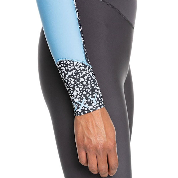Roxy Långärmad Neoprenkostym Med Dragkedja Framtill 4/3 Mm Swell Series Grå 6