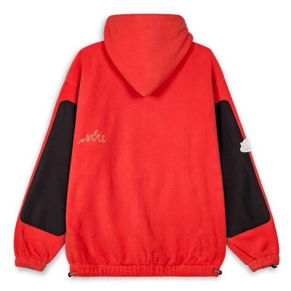 Grimey Back At You Polar Sweatshirt Med Lynlås Rød M Mand