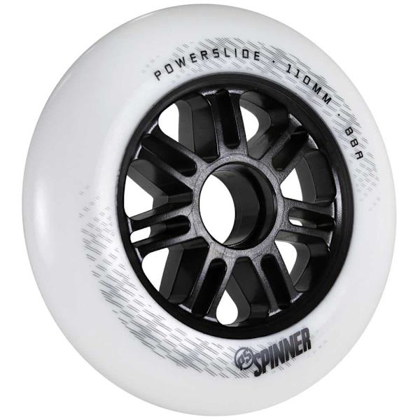 Powerslide Skøjter Hjul Spinner 110 3 Enheder Transparent 110 mm / 88A
