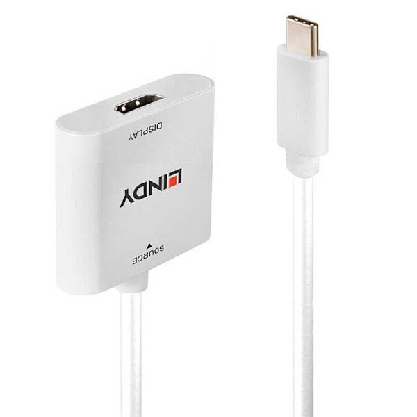 Lindy Till Hdmi-kabel Usb C Durchsichtig