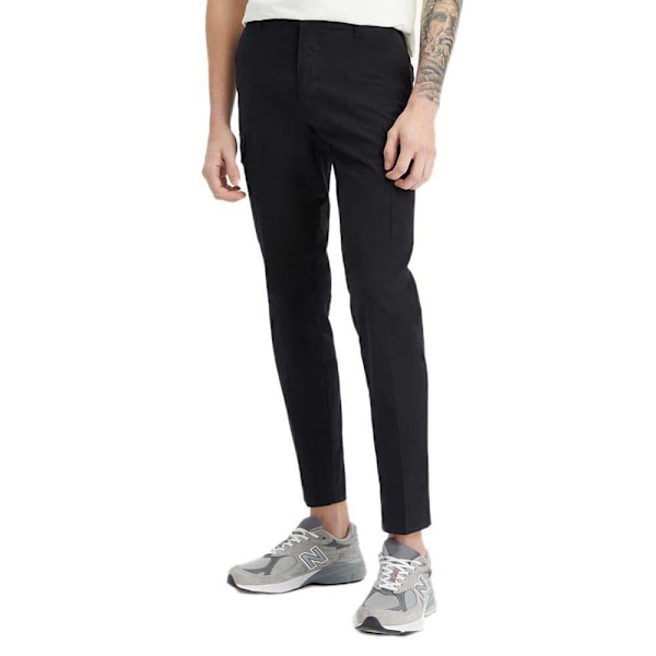 Dockers Cargo Housut Slim Tapered Musta 33 / 32 Mies