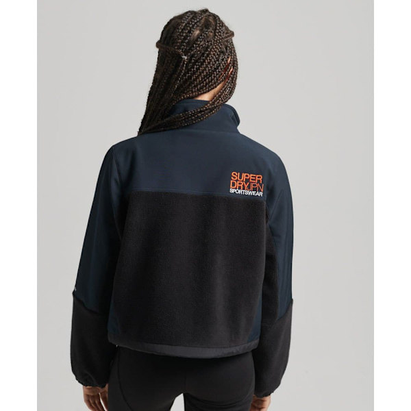 Superdry Jacka Code Hybrid Trekker Svart XS Kvinna
