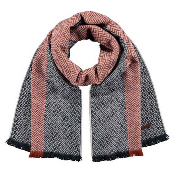 Barts Scarf Kevish Röd,Grå  Man