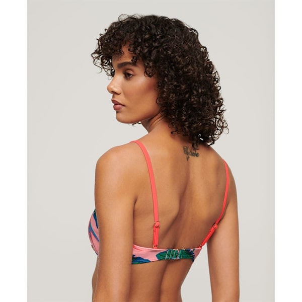 Superdry Tropical Bandeau Bikinitopp Flerfärgad M Kvinna