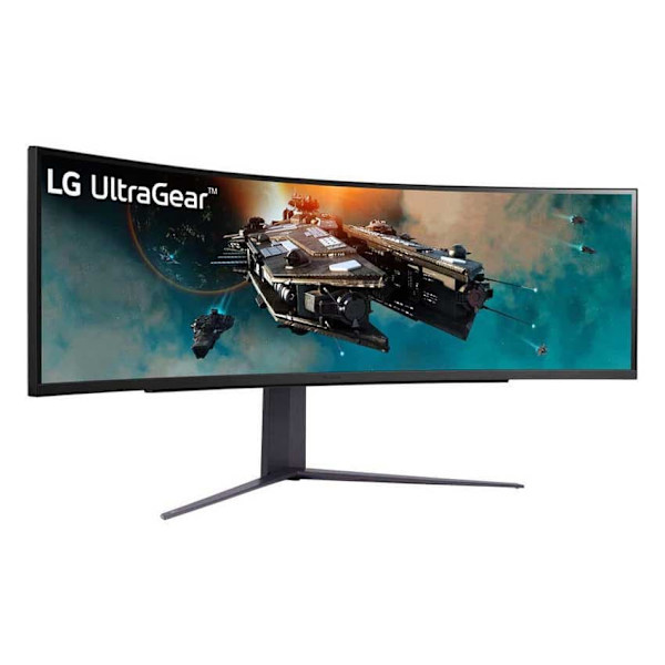 Lg Gaming Monitor 49gr85dc-b 49´´ 2k Va Led 240hz Transparent One Size / EU Plug Sort
