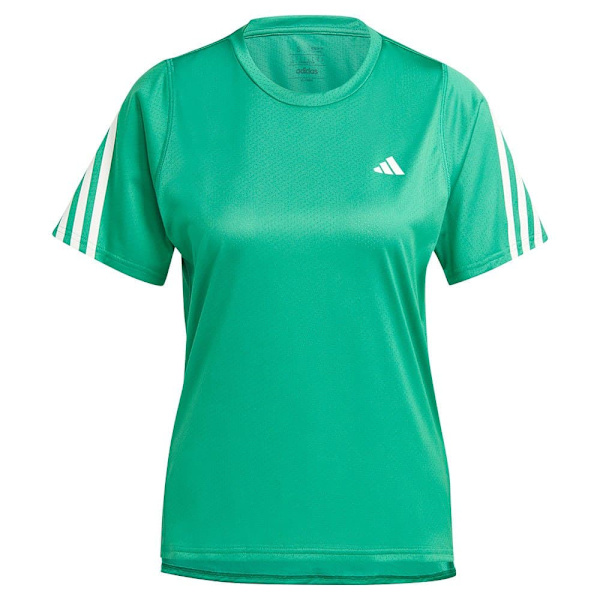 Adidas Kortærmet T-shirt Run Icons 3s Lo Ca Grøn XS Kvinde