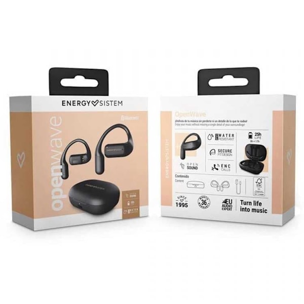 Energy Sistem Openwave Tws Hovedtelefoner Sort