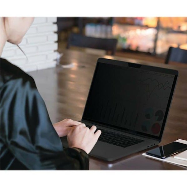Kensington Privacy Filter 2-way Removable For 13.3´´ Laptops 16:9 Musta