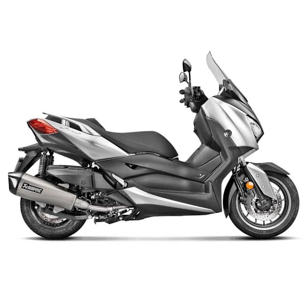 Akrapovic Lyddæmper Slip On Line Stainless Steel/carbon Fiber Muffler X-max 400 18 Ref:s-y4so18-hraass Sort,Søvfarvet