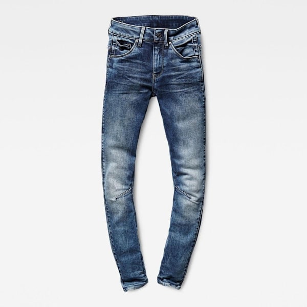 G-star Jeans Arc 3d Mid Waist Skinny Blå 30 / 30 Kvinde