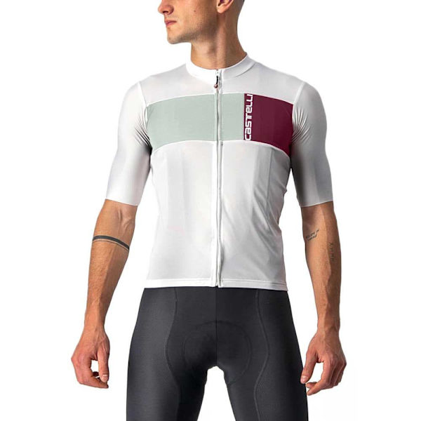 Castelli Prologo 7 Korta ärmar Cykeltröja Grå 2XL Man