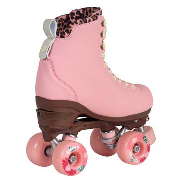 Chaya Kvinna Rullskridskor Miyu Leopaard Rosa EU 38