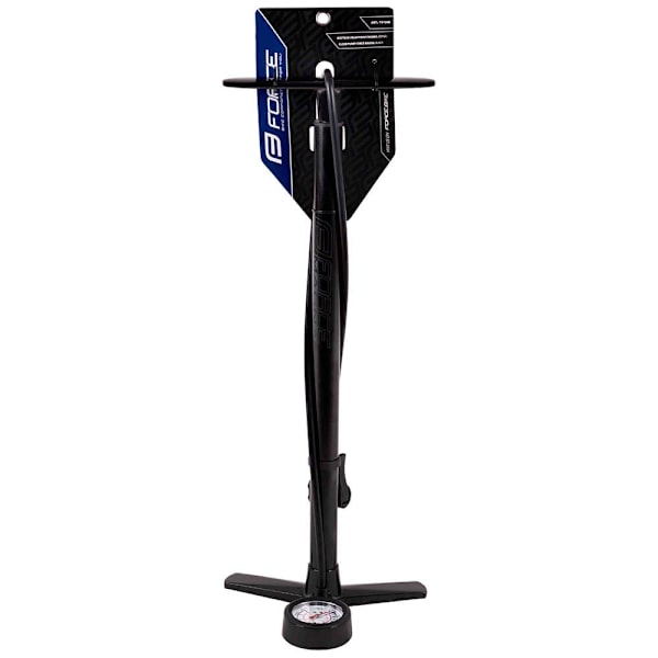 Force Magna Gulvpumpe Sort 160 Psi